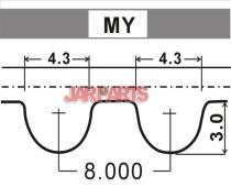 B63012205A9A Timing Belt