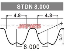 7553028 Timing Belt