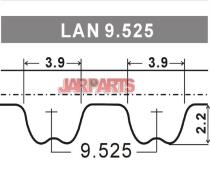 037109119C Timing Belt