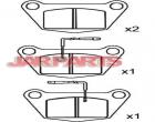 140361 Brake Pad