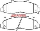 F6SZ2001AA Brake Pad