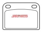 8931727 Brake Pad