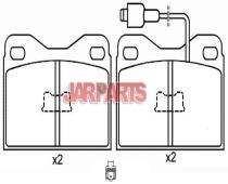 424504 Brake Pad