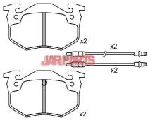 6000008125 Brake Pad