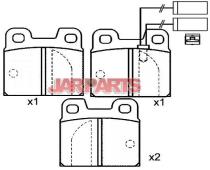 0060704084 Brake Pad