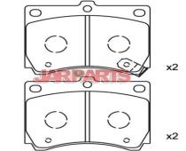 F1CZ2001B Brake Pad