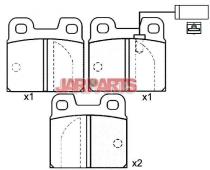 0060760092 Brake Pad