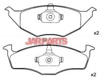 6E0698151 Brake Pad