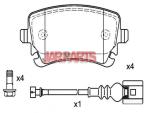 7H0698451 Brake Pad