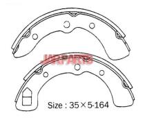 0449587503000 Brake Shoe