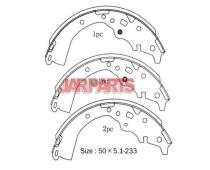 NN1083 Brake Shoe