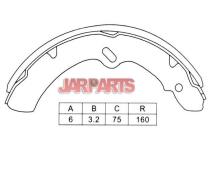 4106053T25 Brake Shoe