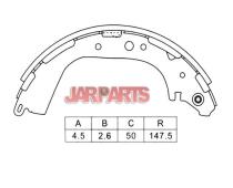 K1190 Brake Shoe