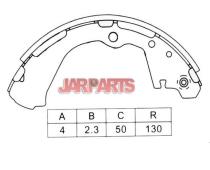 K1212 Brake Shoe