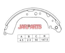 K2306 Brake Shoe