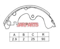 K2322 Brake Shoe