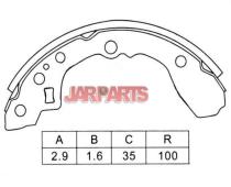 K11161 Brake Shoe