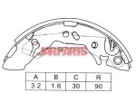 K11164 Brake Shoe