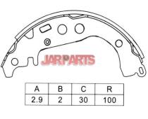 K2343 Brake Shoe