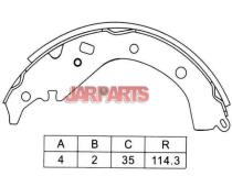 K2359 Brake Shoe