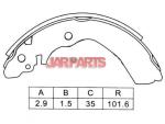 K2367 Brake Shoe