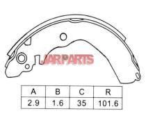 K2369 Brake Shoe