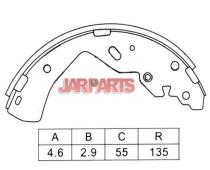 K3413 Brake Shoe