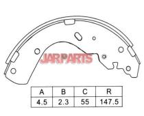 K3417 Brake Shoe