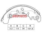 K3424 Brake Shoe