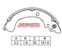 K4440 Brake Shoe