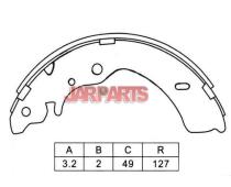 K4472 Brake Shoe