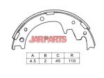 K6639 Brake Shoe