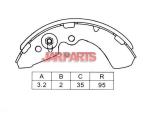 K6711 Brake Shoe