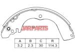 K6725 Brake Shoe