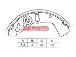 K7721 Brake Shoe