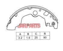 K7733 Brake Shoe