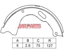 K8805 Brake Shoe