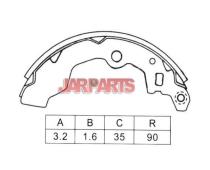 K9941 Brake Shoe