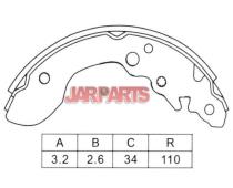 K9956 Brake Shoe