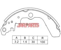 K9964 Brake Shoe