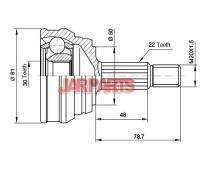 151005 CV Joint Kit