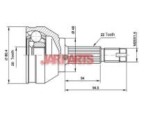 151055 CV Joint Kit