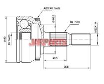 151133 CV Joint Kit