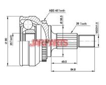 151219 CV Joint Kit