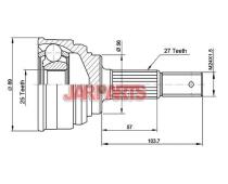 151323 CV Joint Kit