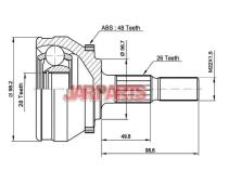 151368 CV Joint Kit