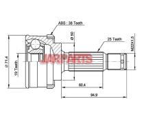 151406 CV Joint Kit