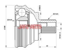 1K0407311H CV Joint Kit