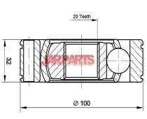 161020 CV Joint Kit