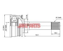 MB526272 CV Joint Kit